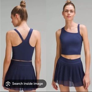 Lululemon Everlux Asymmetrical Tennis Tank Top